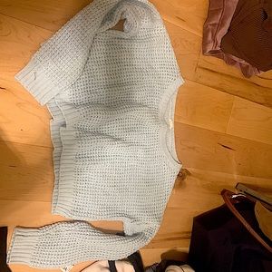 Garage cotton cropped sweater